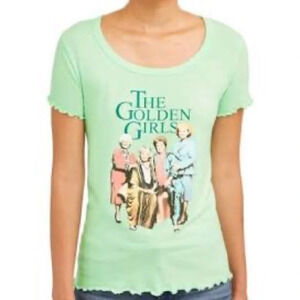 ABC Studios The Golden Girls Mint Green T-shirt.  Size:S